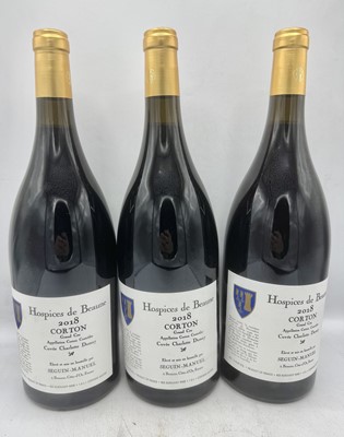 Lot 139 - 3 magnums Hospices de Beaune Corton Charlotte Dumay