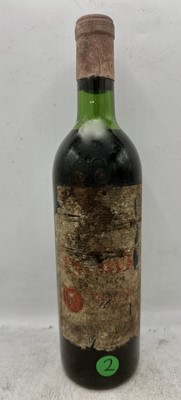Lot 69 - 1 bottle Believed 1966 Petrus