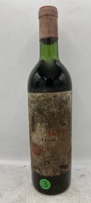 Lot 70 - 1 bottle Believed 1966 Petrus