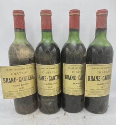 Lot 83 - 11 bottles 1971 Ch Brane-Cantenac