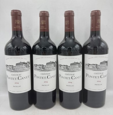 Lot 87 - 12 bottles 2014 Ch Pontet Canet