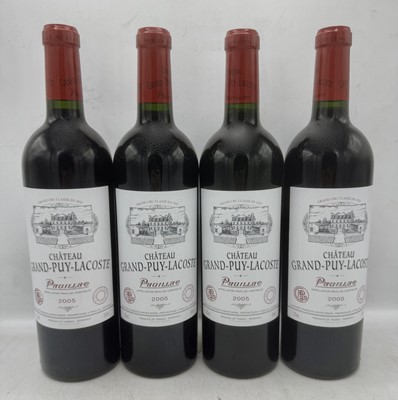 Lot 88 - 12 bottles 2005 Ch Grand-Puy-Lacoste