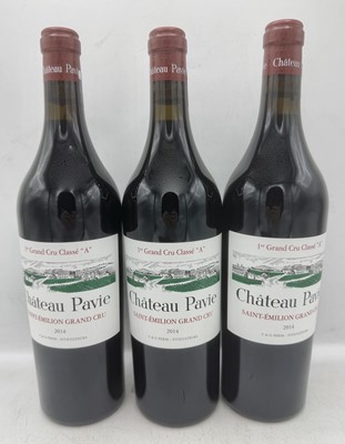 Lot 90 - 6 bottles 2014 Ch Pavie