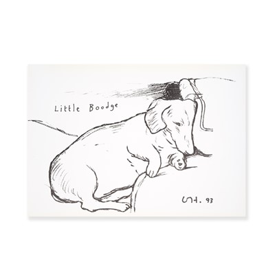 Lot 34 - David Hockney (British 1937-), 'Little Boodge' 1993