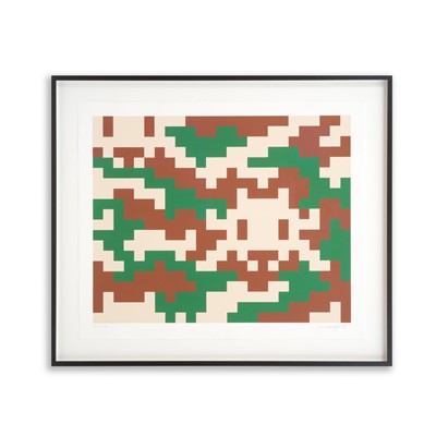 Lot 156 - Invader (French 1969-), 'Camo (L-3C-M4)', 2024
