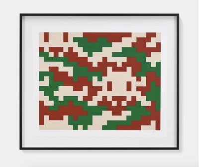 Lot 194a - Invader (French 1969-), 'Camo (L-3C-M4)', 2024