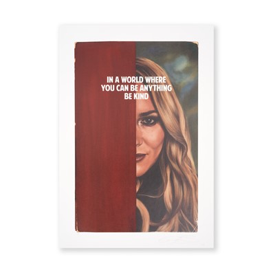Lot 25-Connor Brothers (British Duo), 'In A World Where You Can Be Anything Be Kind', 2022
