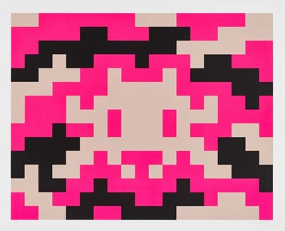 Lot 182 - Invader (French 1969-), 'Camo (XXL-3C-M1)', 2024