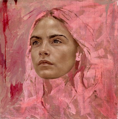Lot 87 - Jonathan Yeo (British 1970-), 'Cara Study I', 2016