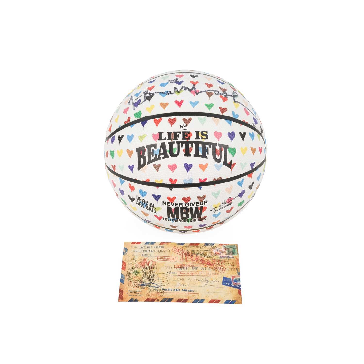 Lot 272 - Mr Brainwash (French 1966-), 'All You Need Is Heart', 2023