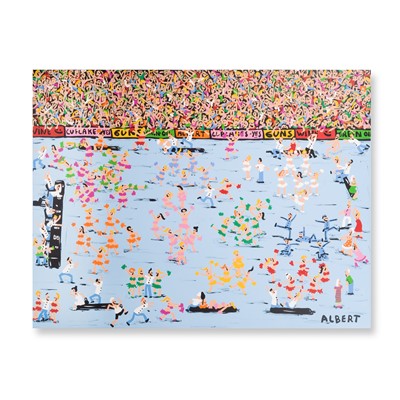 Lot 137 - Albert Willem (Belgian 1979-), 'The Cheerleader Tournament', 2023.