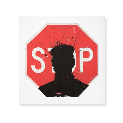 Lot 285 - Richard Hambleton (Canadian 1952-2017), 'Stop Sign', 2018