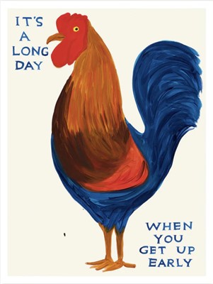 Lot 38 - David Shrigley (British 1968-), 'It's A Long Day', 2024