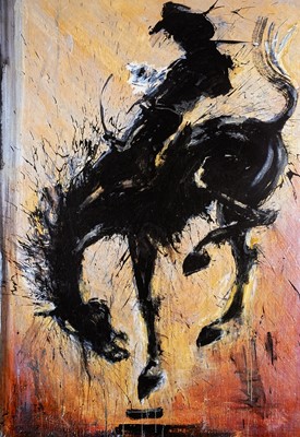 Lot 283 - Richard Hambleton (Canadian 1952-2017), 'Horse & Rider', 2005