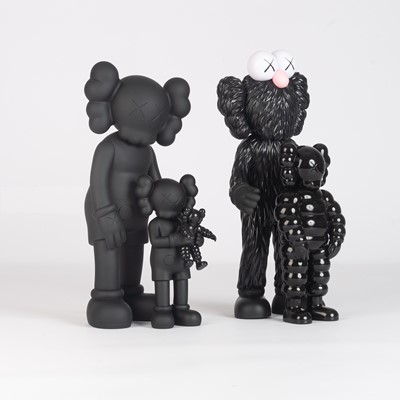 Lot 247 - Kaws (American 1974-), 'Family (Black)', 2021