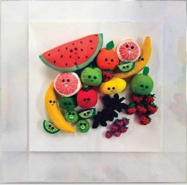 Lot 74 - Lucy Sparrow (British 1986-), 'Tutti Frutti'