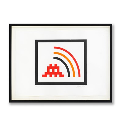 Lot 165 - Invader (French 1969-), 'Space Vibes (Varied Edition)', 2009
