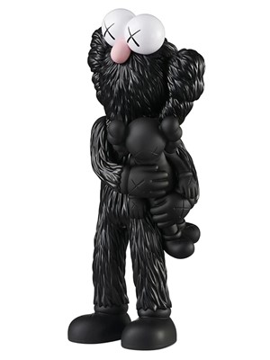 Lot 203 - Kaws (American 1974-), 'Take (Black)', 2020