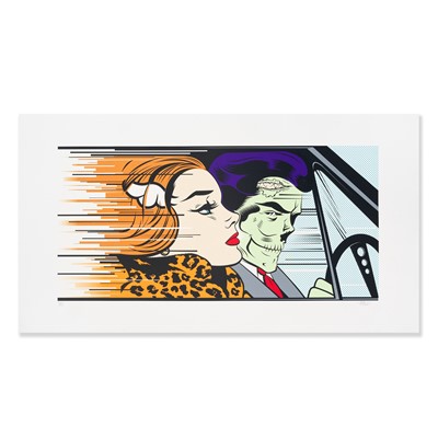 Lot 185 - D*Face (British 1978-), 'Going Nowhere Fast', 2011
