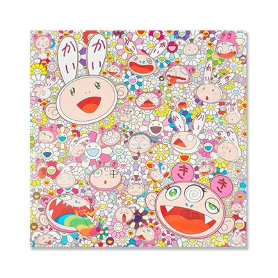 Lot 95 - Takashi Murakami (Japanese 1962-), 'Fortune Favors The Merry Home', 2017