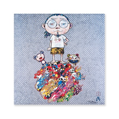 Lot 91 - Takashi Murakami (Japanese 1962-), 'Me and the Mr. DOBs', 2013