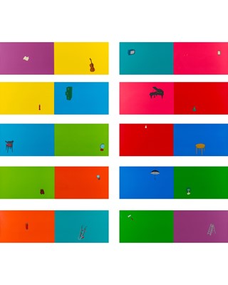 Lot 142 - Michael Craig-Martin (British 1941-), 'Book', 1997