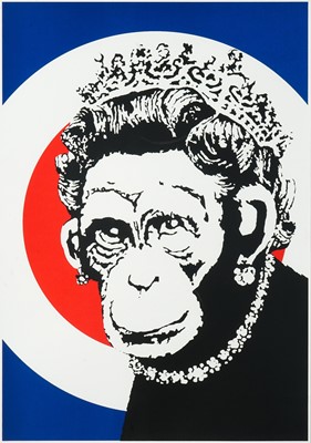 Lot 145 - Banksy (British 1974-), 'Monkey Queen', 2003