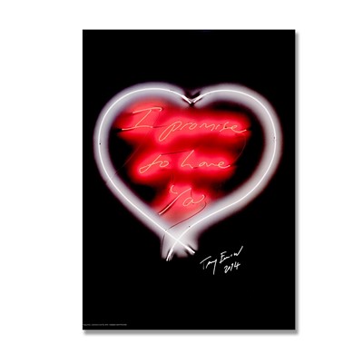 Lot 108 - Tracey Emin (British 1963-), 'I Promise To Love You', 2014