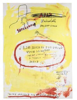 Lot 194-Jean-Michel Basquiat (American 1960-1988), 'Supercomb', 1988/2021