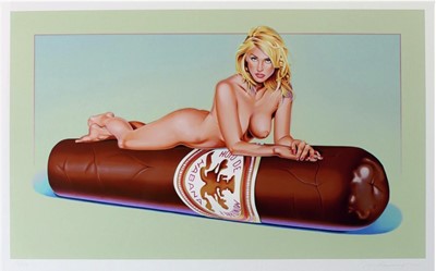 Lot 141 - Mel Ramos (American 1935-2018), 'Hav-a-Havanna #7', 2008