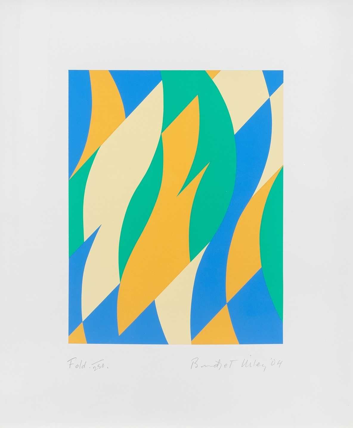 Lot 121 - Bridget Riley (British 1931-), 'Fold', 2004