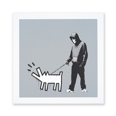 Lot 151a - Banksy (British 1974-), 'Choose Your Weapon (Grey)', 2010