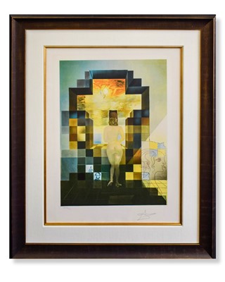 Lot 247 - Salvador Dali (Spanish 1904-1989), 'Lincoln In Dalivision', 1977
