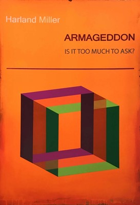 Lot 138b - Harland Miller (British 1964-), 'Armageddon: Is It Too Much To Ask? (Small)', 2017