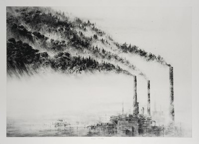 Lot 212-Pejac (Spanish 1977-), 'A Forest', 2018