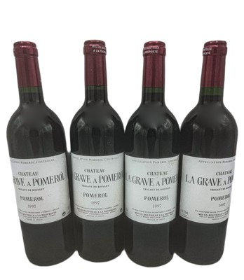 Lot 7 - 12 bottles 1997 Ch La Grave a Pomerol