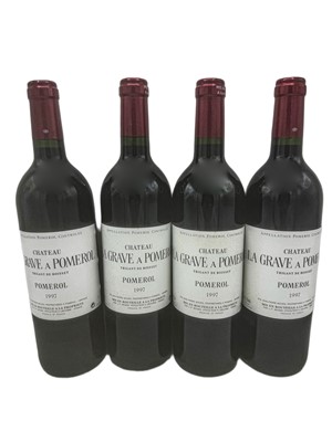 Lot 7 - 12 bottles 1997 Ch La Grave a Pomerol