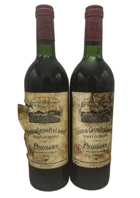 Lot 89 - 9 bottles Mixed Claret