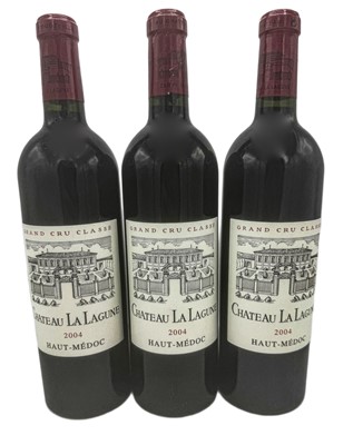 Lot 49 - 9 bottles 2004 Ch La Lagune