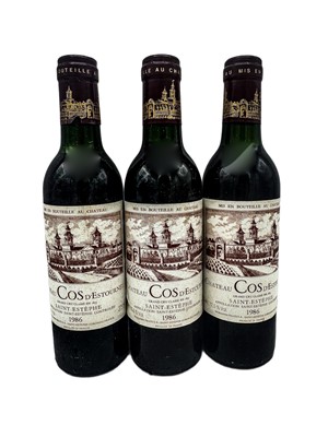 Lot 54 - 9 half-bottles Mixed Cos d'Estournel and Pichon-Lalande