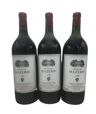 Lot 56 - 6 magnums 1986 Ch Mazeris