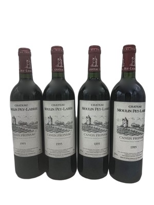 Lot 8 - 12 bottles 1995 Ch Moulin Pey-Labrie