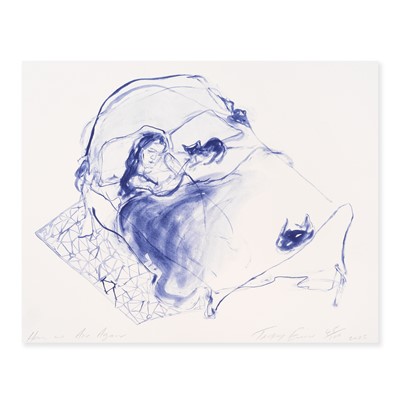 Lot 173 - Tracey Emin (British 1963-), 'Here We Are Again', 2025