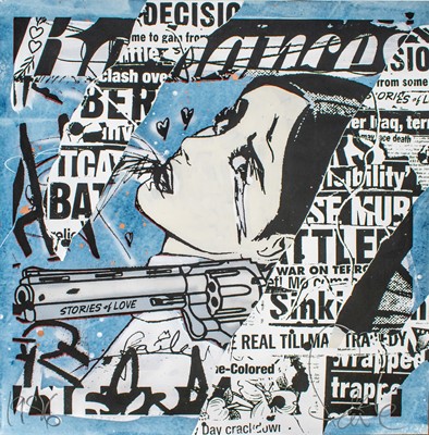 Lot 198-Faile (Collaboration), 'Stories Of Love In Blue', 2007