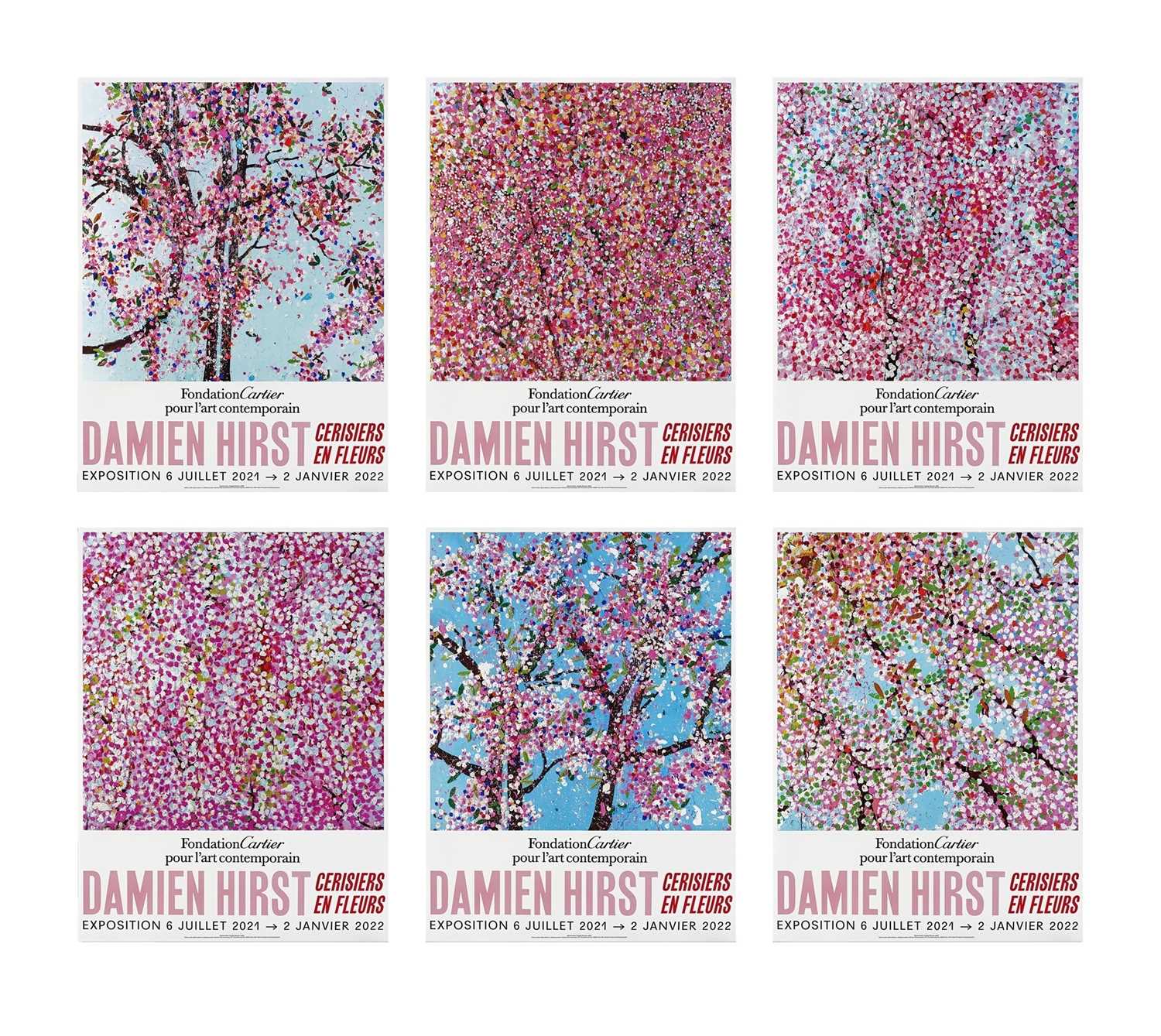 Lot 24 - Damien Hirst (British 1965-), 'Cherry Blossoms', 2021