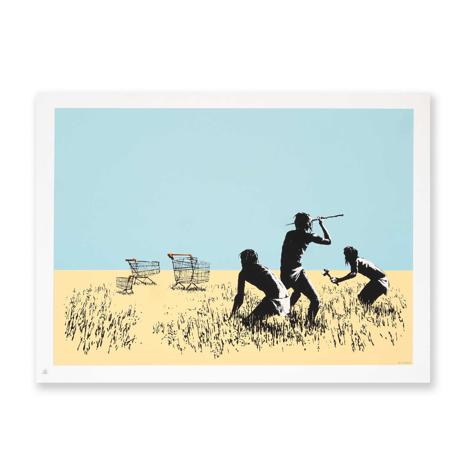 Lot 178 - Banksy (British 1974-), ‘Trolleys (Colour)’, 2007