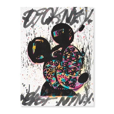Lot 183 - BAST (American 1952-2021), 'Mickey Crazy', 2008