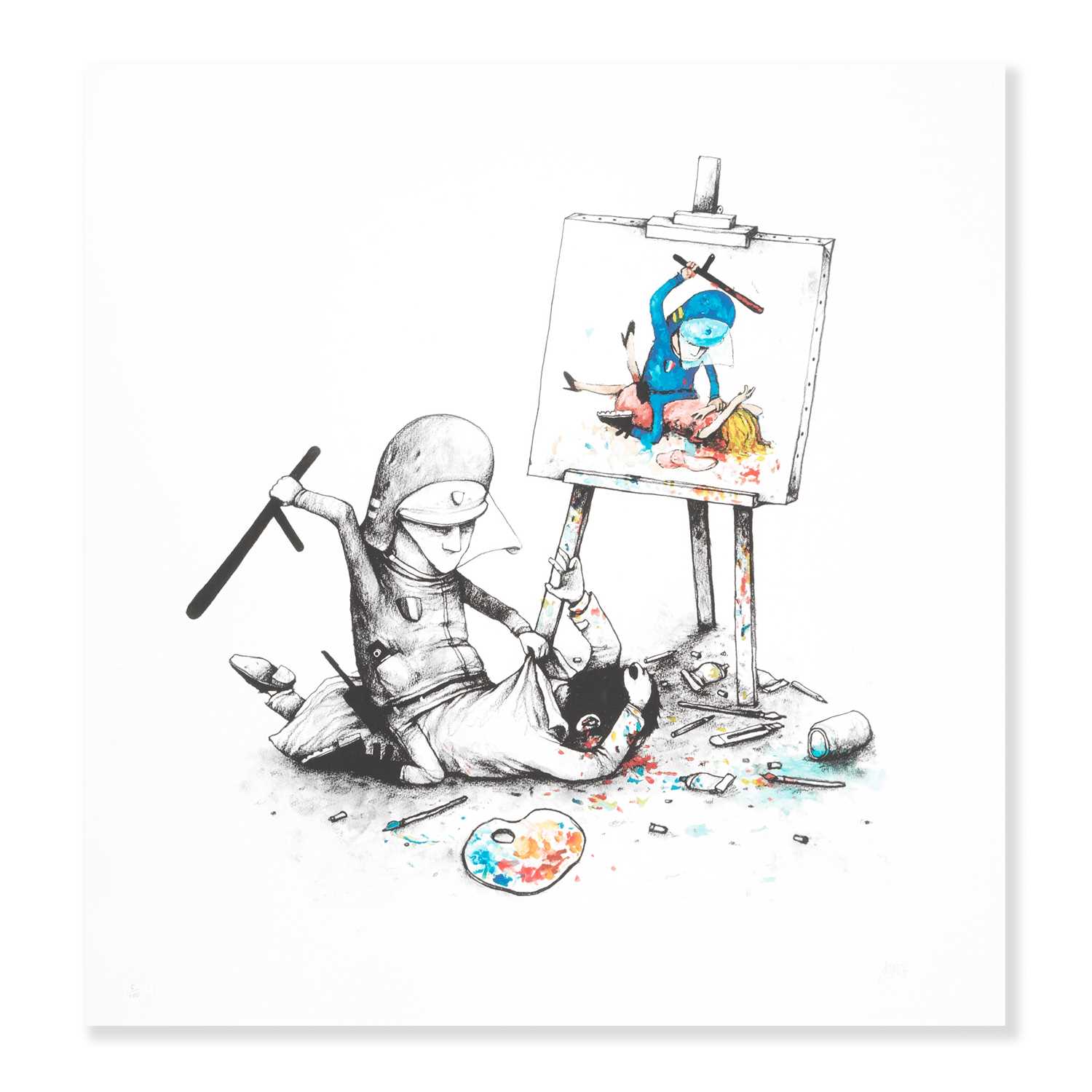 Lot 187 - Dran (French 1979-), 'Free Speech', 2009