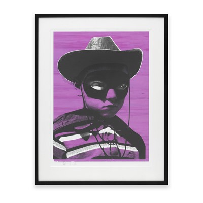 Lot 286 - Paul Insect (British 1970-), 'Bighead (Purple), 2006