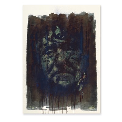 Lot 319 - Vhils (Portuguese 1987-), 'The Unknown Icon AP', 2008